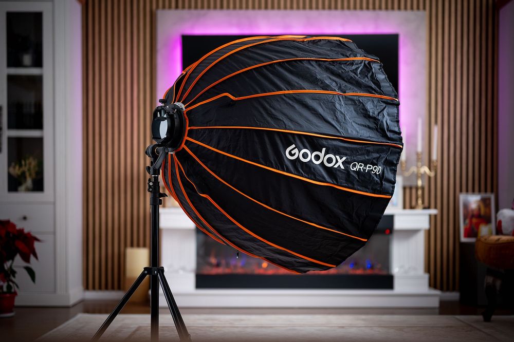 2× Softbox Godox QR-P90 – ca noi