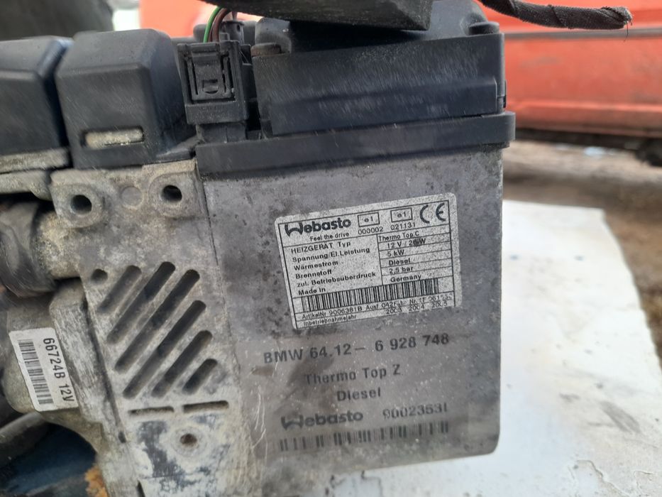 Печка Webasto за BMW e65,e66