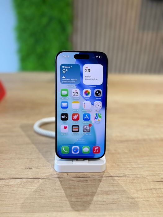 **ATSGSM.RO**iPhone 17 PRO 256Gb Deep blue/Baterie100%/Fact+Gar 12 luni