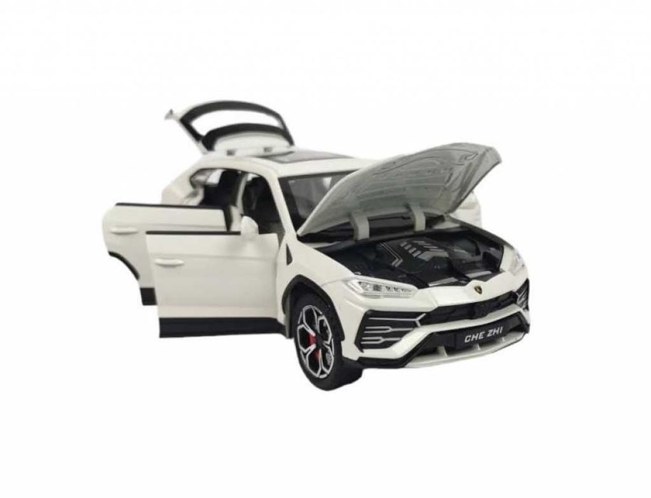 Метален джип Lamborghini Urus – Пушек, звук и светлина/3 ЦВЯТА