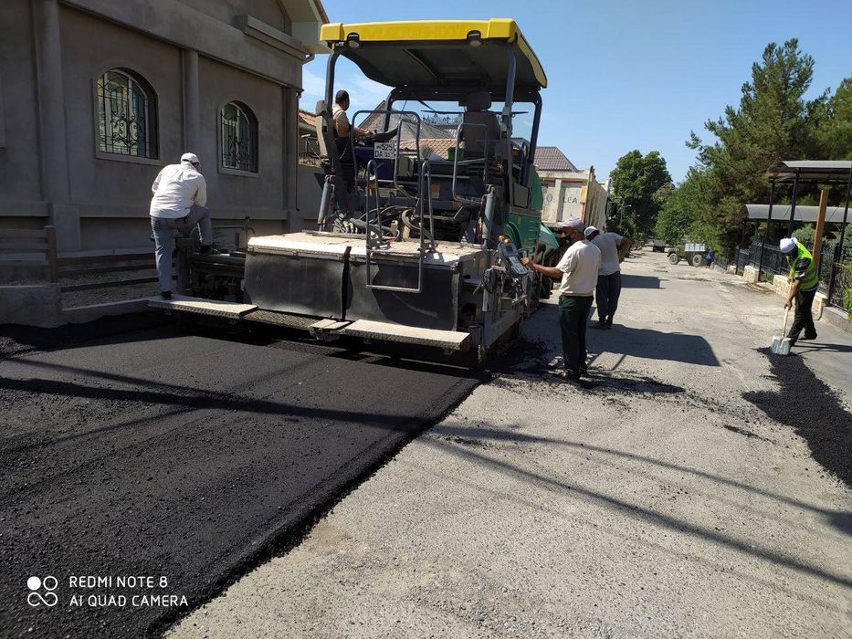 Asfalt ishlari bo'yicha Xizmat olib boramiz Asfalt zavod