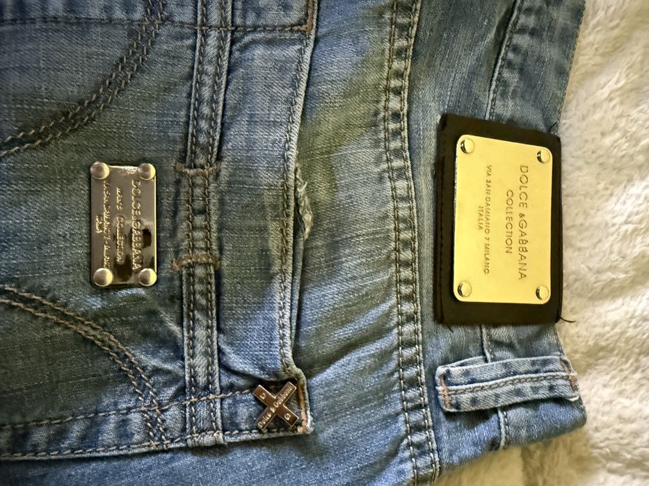 Blugi Dolce & Gabbana Originali – Colecția Italia – Detalii Premium
