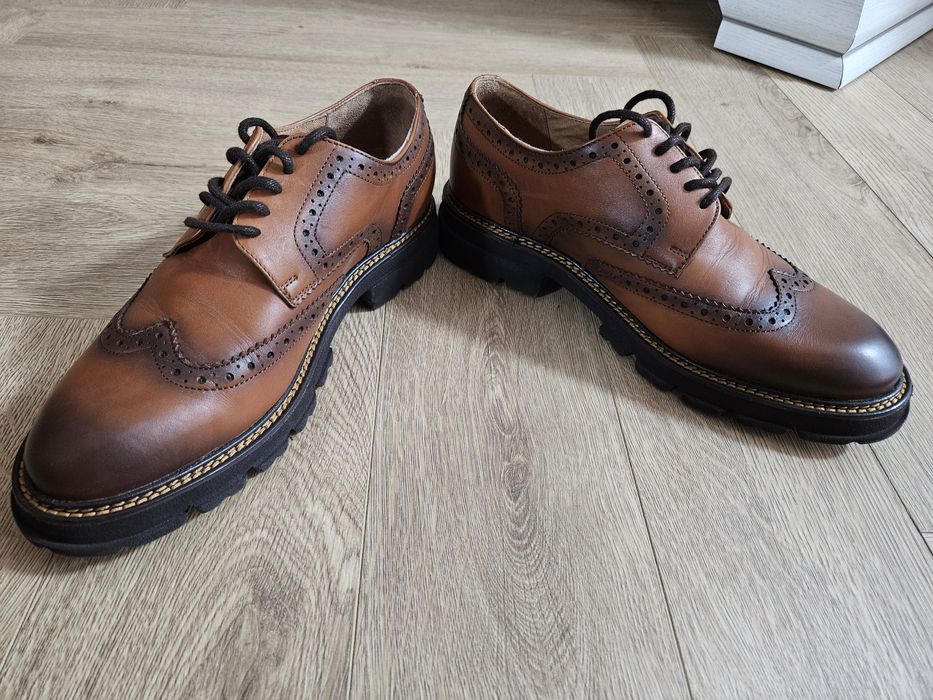 Pantofi Oxford bărbătești din piele naturala nr 40
