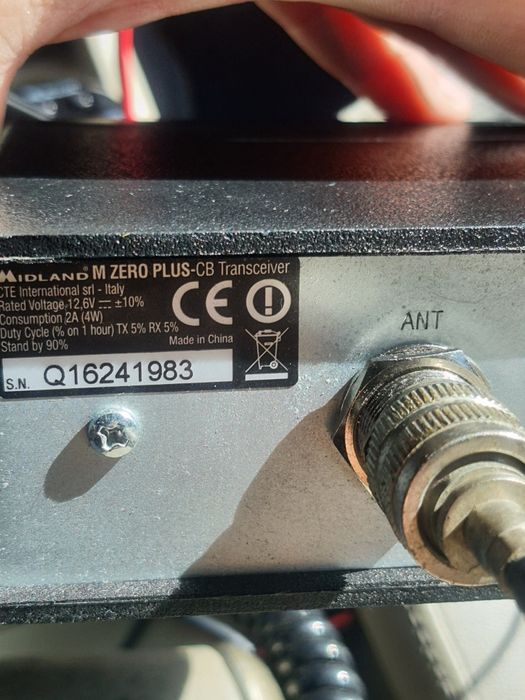 Statie Radio Midland M zero Plus si Antena Mitland CB ML 145