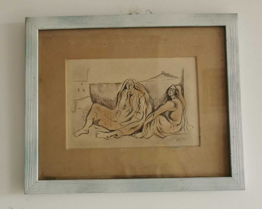 Pictura Tablou Iosif Iser _ Tataroaice