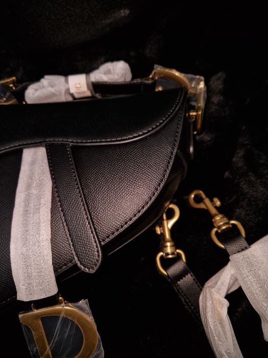 Dior Saddle Bag Black Medium