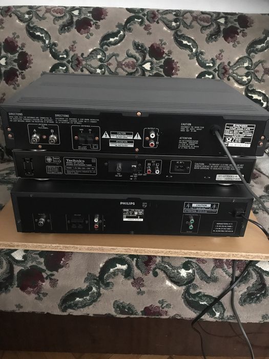 Technics sa-ax6, Technics st-gt350, Philips ft930, Pioneer f-676