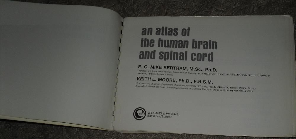 an atlas the human brain and spinal cord mike bertram