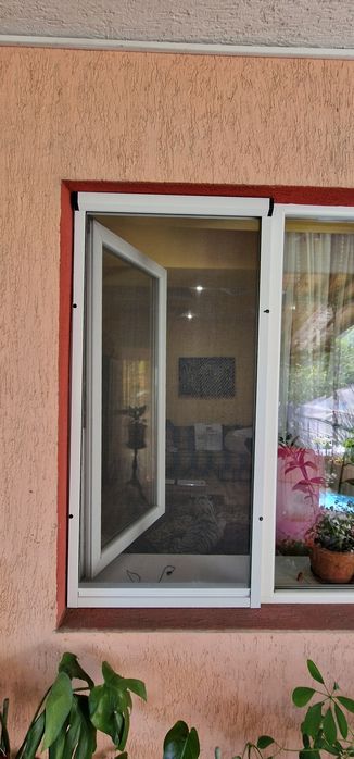 Plase impotriva anti contra cu balamale plisse rulou glaf pvc aluminiu