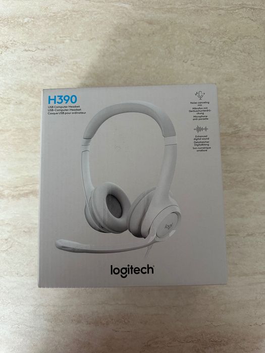 Слушалки с микрофон Logitech - H390