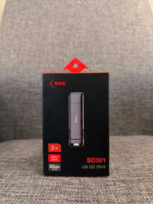 SSD SSK 2TB SD301 Usb-c / Usb 3.2 Gen 2, nou