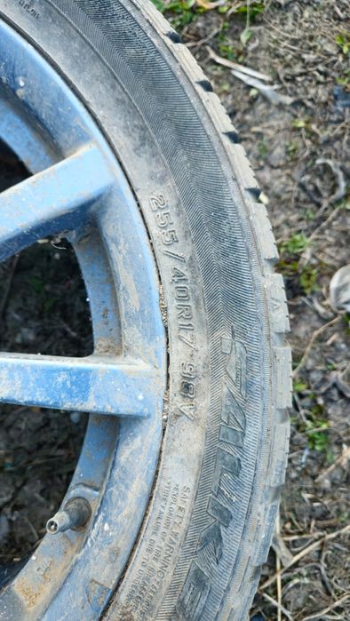 Jante aliaj 17” Alfa Romeo + anvelope 225/45 R17 M+S – set 4 buc