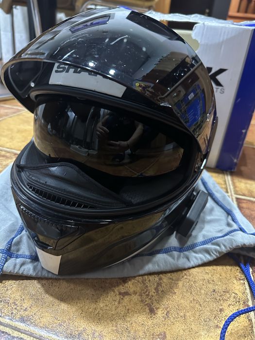 Vand casca motocicleta Shark carbon marimea XL curata