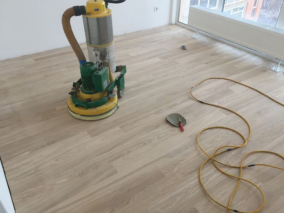 Шлифовка паркета