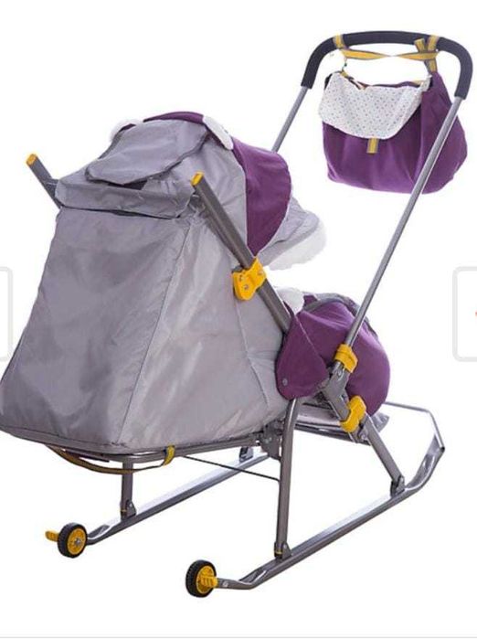 Зимние  санки до 4-х лет