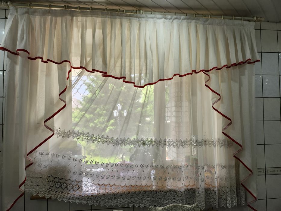 Продам тюль с гардиной
