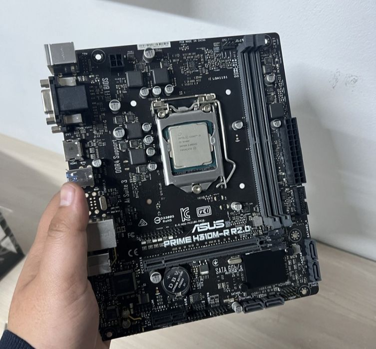 GTX 750 + i5-9400f + Asus Prime H310M-R 2.0 комплект