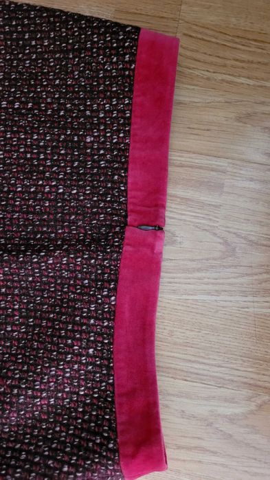 ETAM fusta mini lâniță cu catifea sus 38