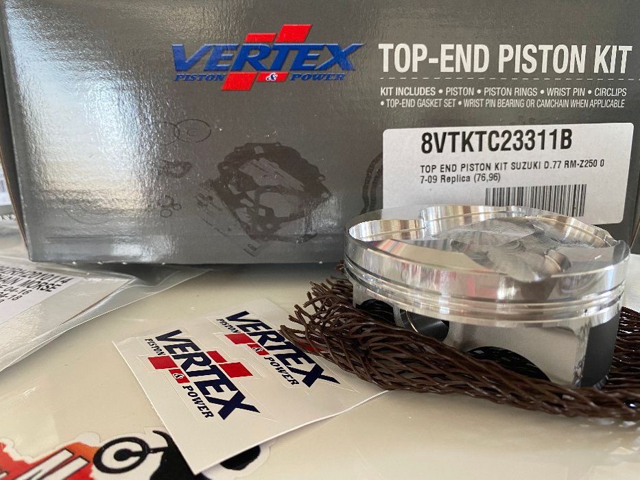 НОВ Топ енд бутало гарнитури верига за SUZUKI RMZ250 07-09