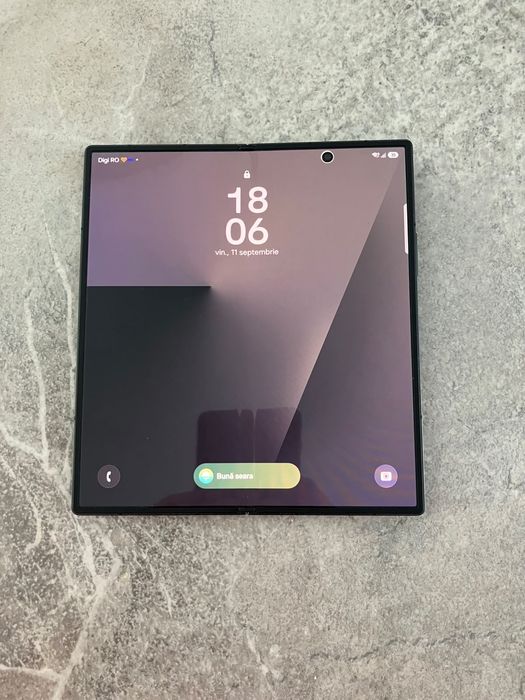 Samsung Galaxy Z Fold 7 512GB Black — Baterie 100% — Garantie 01.2028