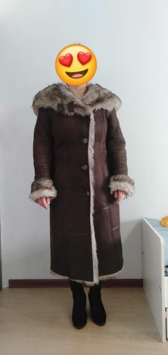 Зимняя дублёнка натуральная