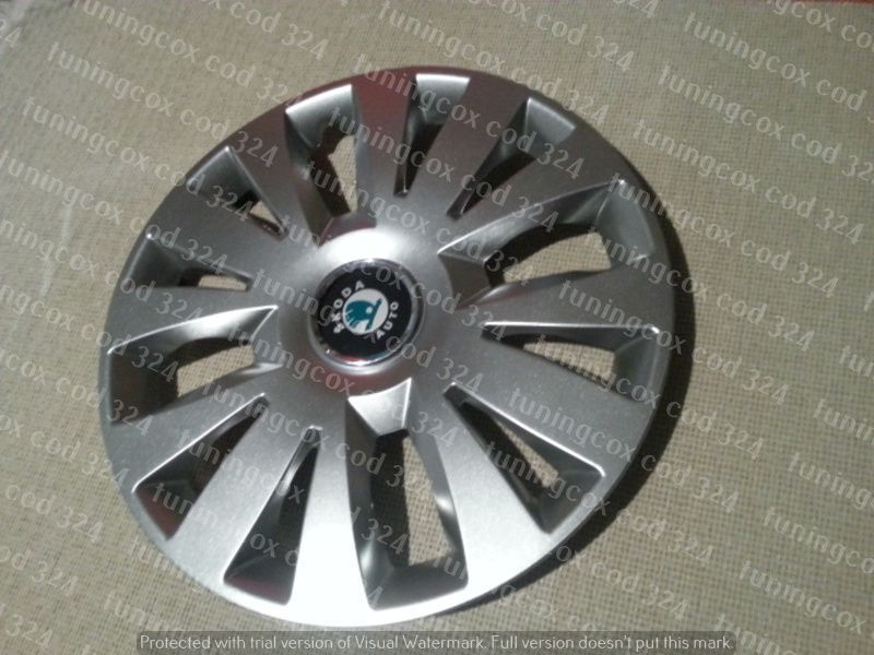 capace roti skoda r15 la set de 4 buc,capace janata aliaj