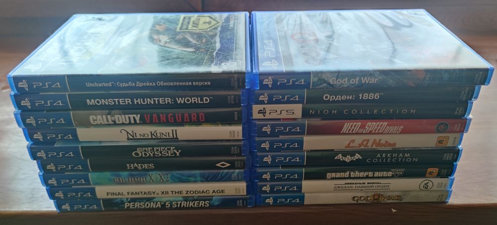 Продам игры Nintendo Switch, PS5 и PS4 в отличном состоянии бу + Аксес