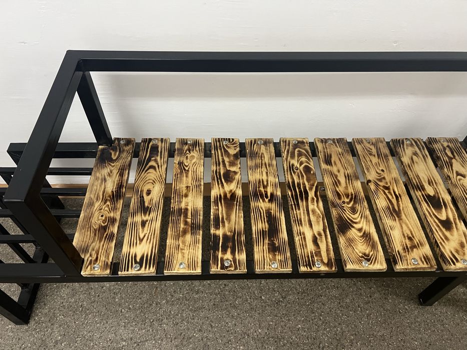 Скамейка со спинкой