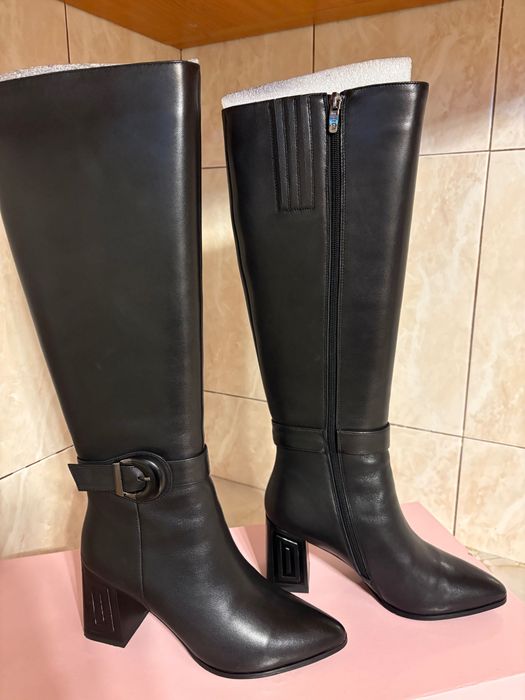 Cizme din piele naturală