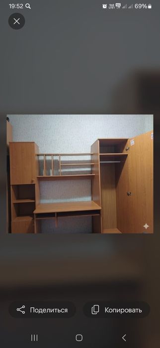 Стол со шкафом в спальню