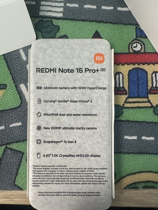 Redemi note 15pro+,inca in garantie