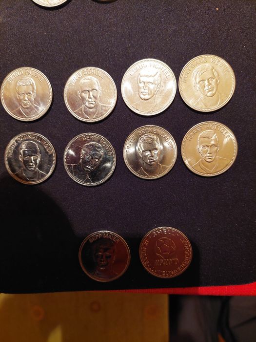 Монети на Германия от Св. П. Mexico 1970-16бр.