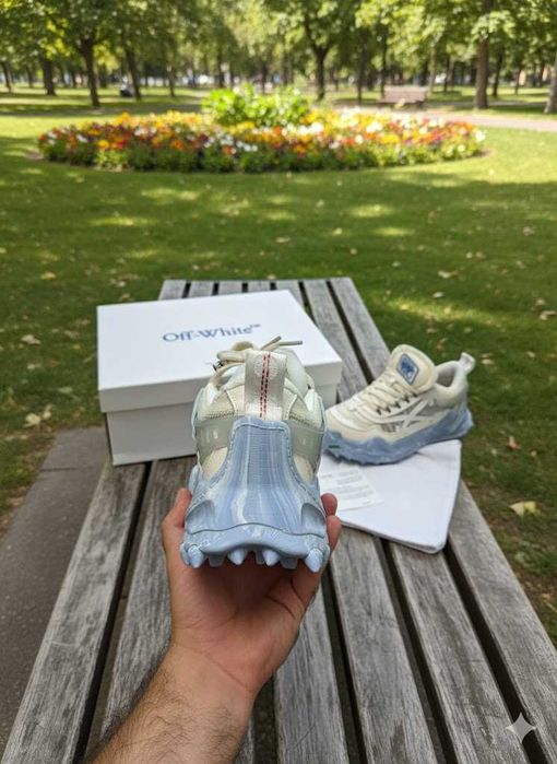 Off White Odsy 1000 Blue - Full Box - Premium