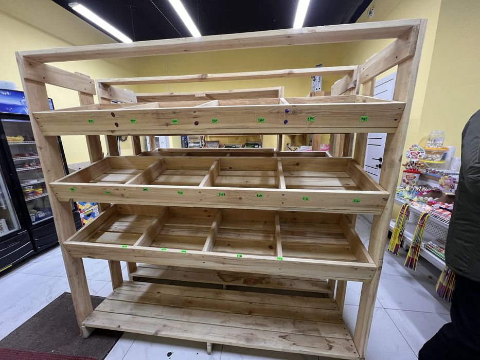 Стеллажи для овощного