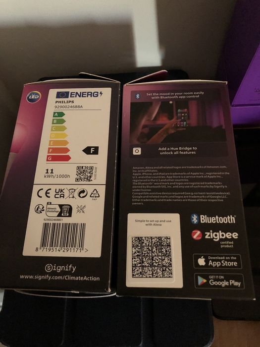 Bec Philips Hue E27 1100 lumeni si 1600 lumeni