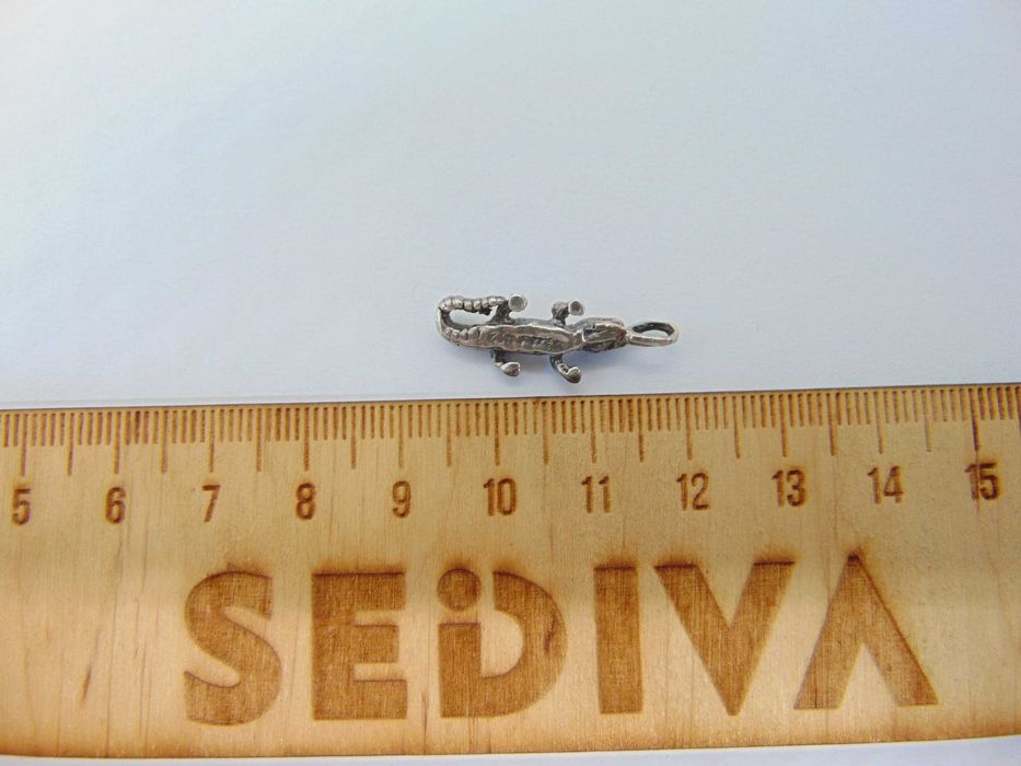 Pandantiv crocodil din argint