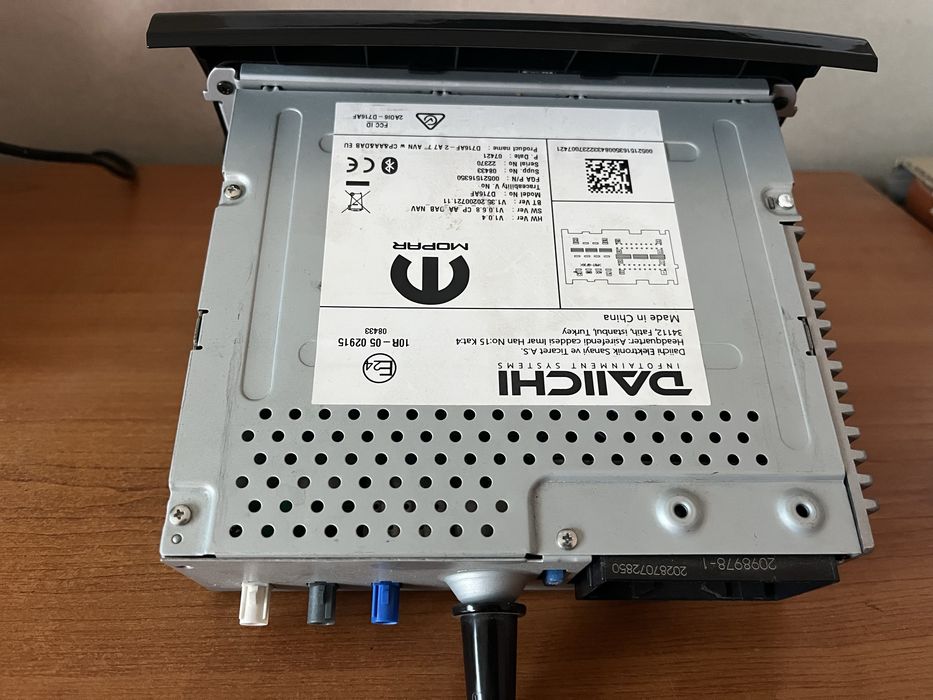 Navigatie Fiat Ducato 2022