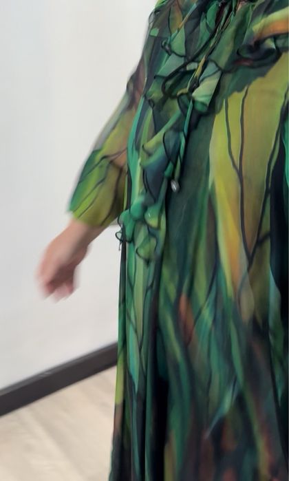 Турецкий платья зеленый