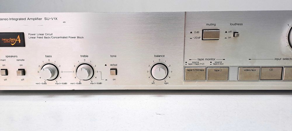 Technics SU V 1 X amplificator vintage statie sunet bun