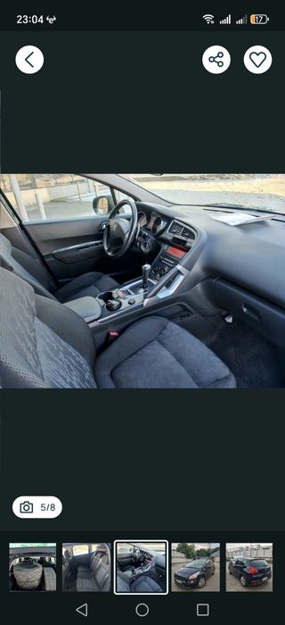 Peugeot 3008 Automata - 1.6 Hdi - 2011 - Euro 5