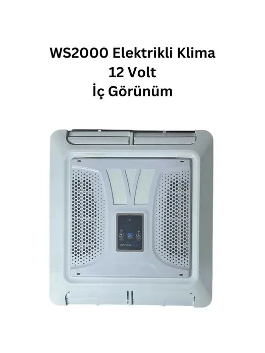 Комплект Универсален климатик с две перки 12/24v.