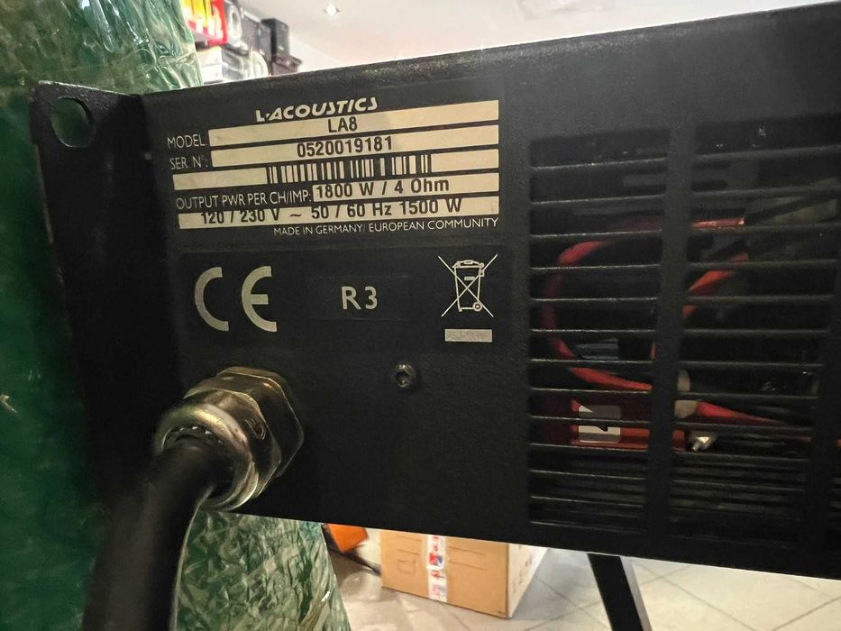 Amplificator 4 canale L'Acoustics LA8 , 4X1800W
