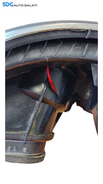 Stop Lampa Tripla Dreapta de pe Aripa Caroserie Seat Ibiza 3 2002 - 2008 Cod 6L6945258 ( Rupt ) [L8228]