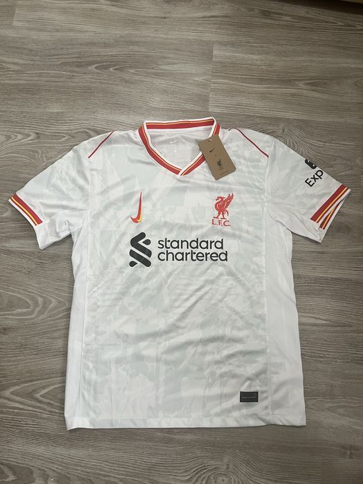 Nike Liverpool FC tricou de deplasare / away 2024/25 fan edition alb