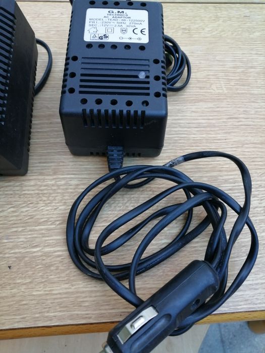 3 Adaptoare profesionale G. M. Technics AC adaptor Model Tead-66/TUV66