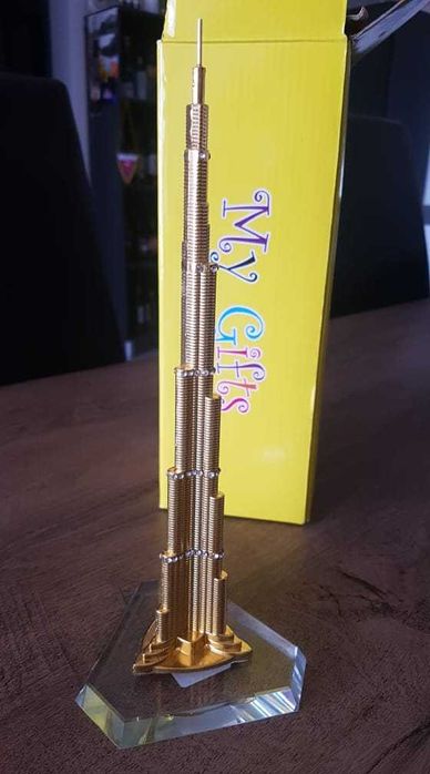 Macheta Burj Khalifa din Dubai (26 cm) | Decoratie frumoasa