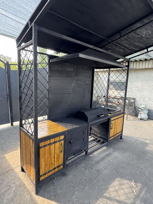 Мангалная зона, любой сложности