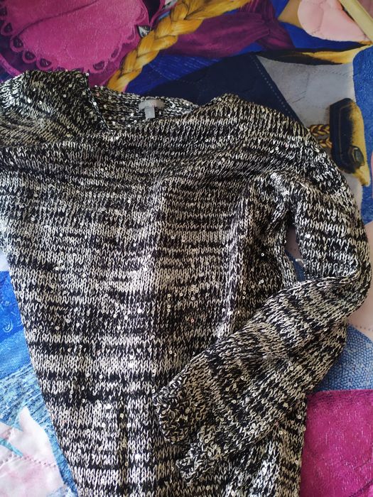 Пуловерче с пайети