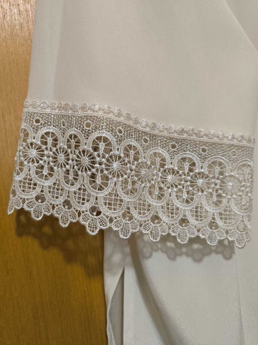 Официална блуза с дантели