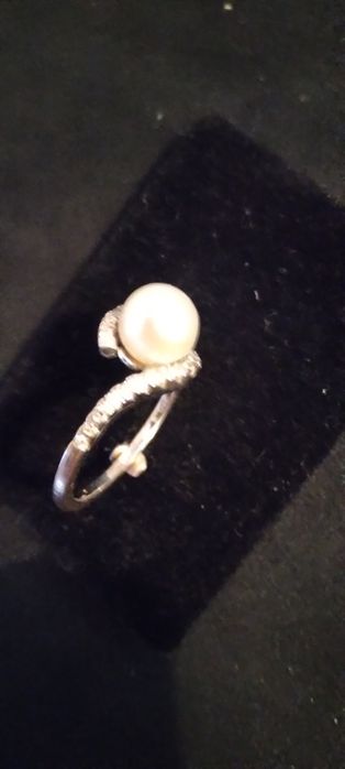 Inel dama cu perla 18k